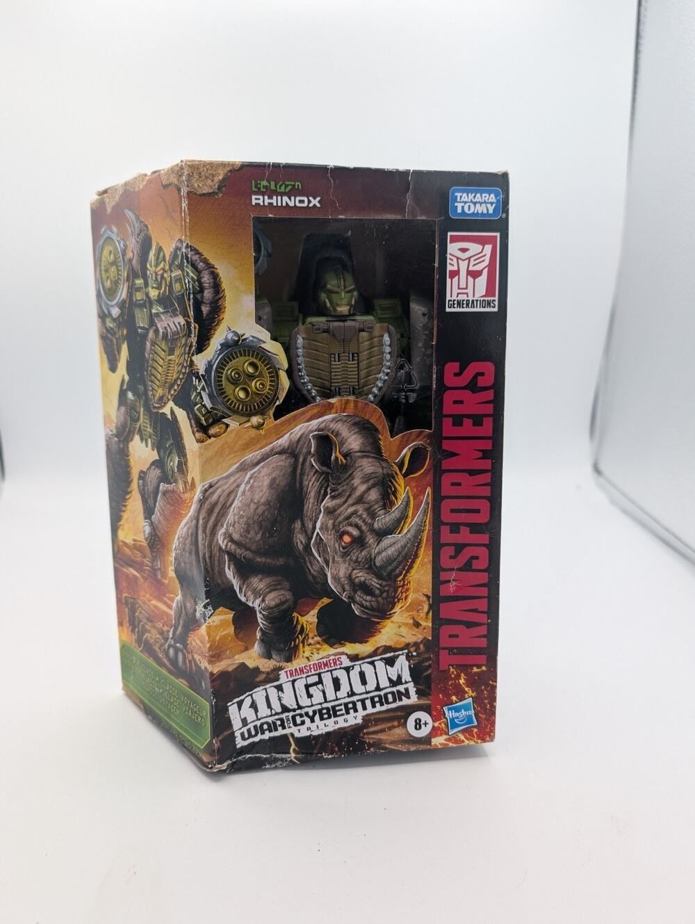 Transformers War For Cybertron Kingdom Rhinox Voyager Class NIB